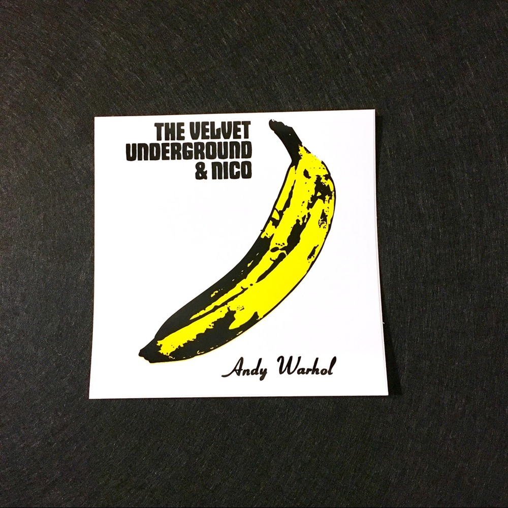 The Velvet Underground & Nico Vinyl Sticker